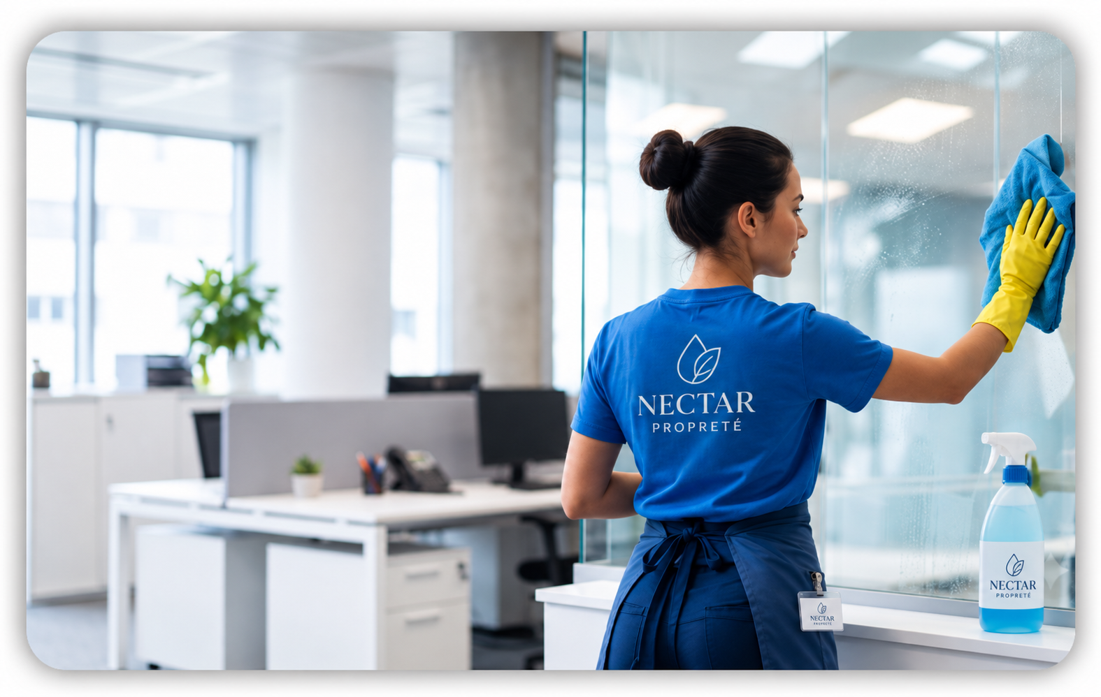 Nectar Propreté, entreprise de nettoyage professionnelle en Ile de France